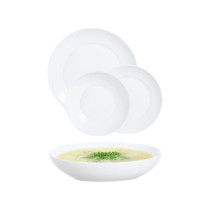Geschirr Luminarc Apy Weiß Glas 18 Stücke