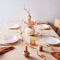 Tableware Luminarc Apy White Glass 18 Pieces
