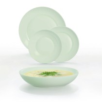 Geschirr Luminarc Apy Paradise Verde grün Glas 18 Stücke