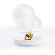 Assiettes Luminarc Galeo Blanc verre 18 Pièces