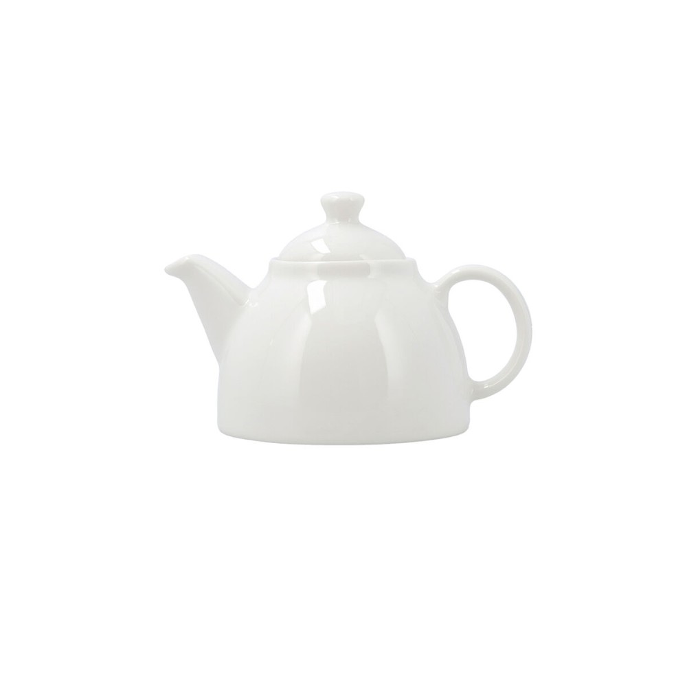 Teapot Bidasoa Serenity Hydrozero White Ceramic 630 ml (2 Units)