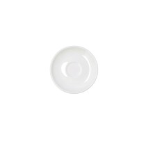 Plate Bidasoa Serenity Hydrozero White Ceramic Ø 13 cm Coffee (6 Units)