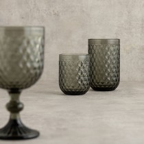 Wasserglas Bidasoa Elite Grau Glas 260 ml (6 Stück)