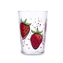 Wasserglas Luminarc Fresas Bunt Glas Erdbeeren 500 ml (6 Stück)