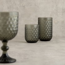 Verre d'eau Bidasoa Elite Gris verre 400 ml (6 Unités)