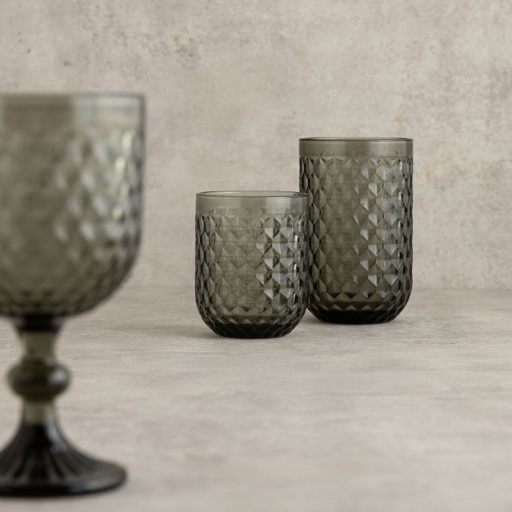 Verre d'eau Bidasoa Elite Gris verre 400 ml (6 Unités)