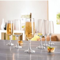 Champagnerglas Luminarc Equip Home Durchsichtig Glas 170 ml (6 Stück)