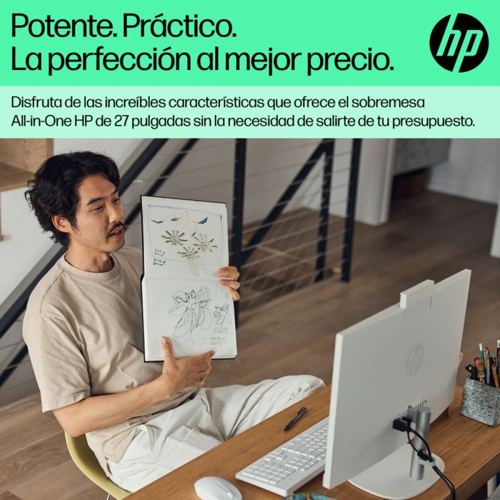 PC de bureau HP B9GN4EA Intel Core i5-1335U 16 GB RAM 1 TB SSD