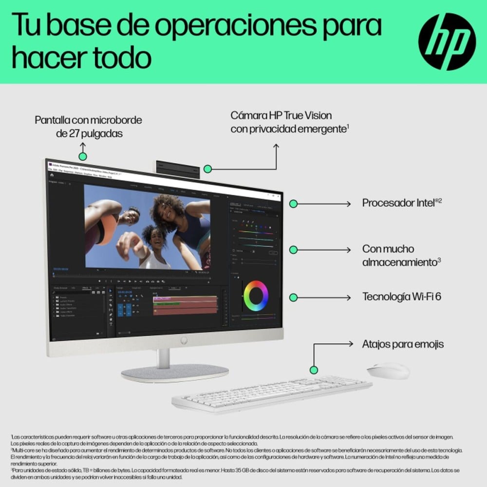 PC de bureau HP B9GN5EA Intel Core i5-1335U 16 GB RAM 512 GB SSD
