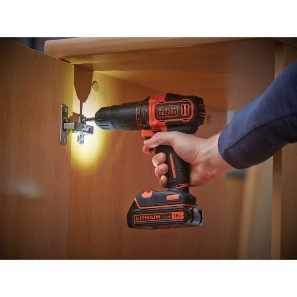 Tournevis Black & Decker BDCHD18C2TA-QW 18V
