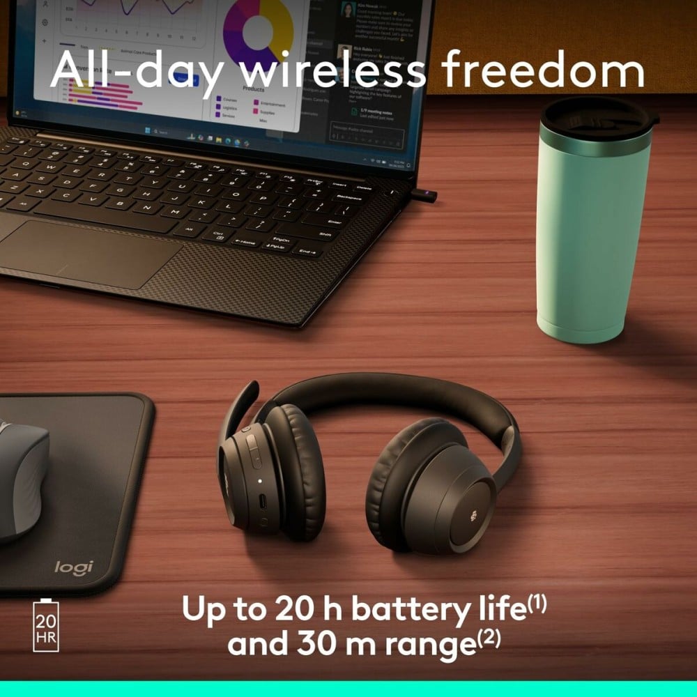Casques Sans Fil Logitech Noir