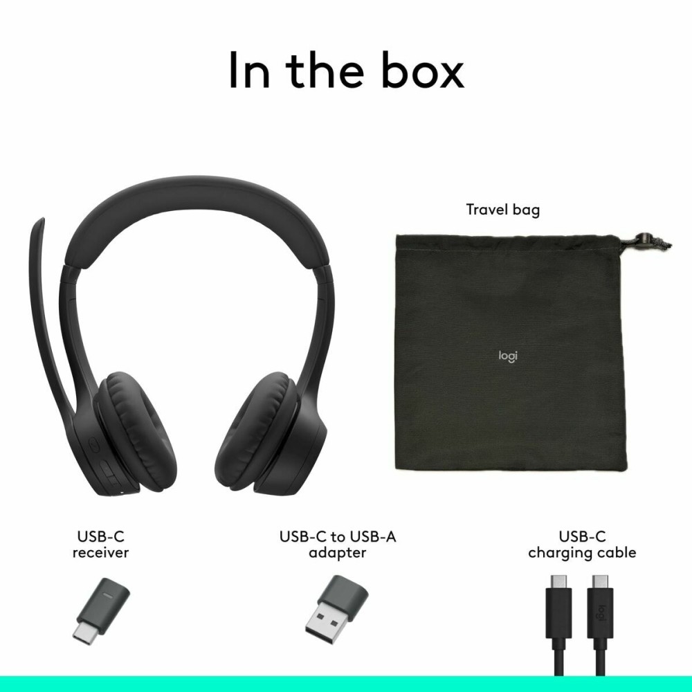 Casques Sans Fil Logitech Noir