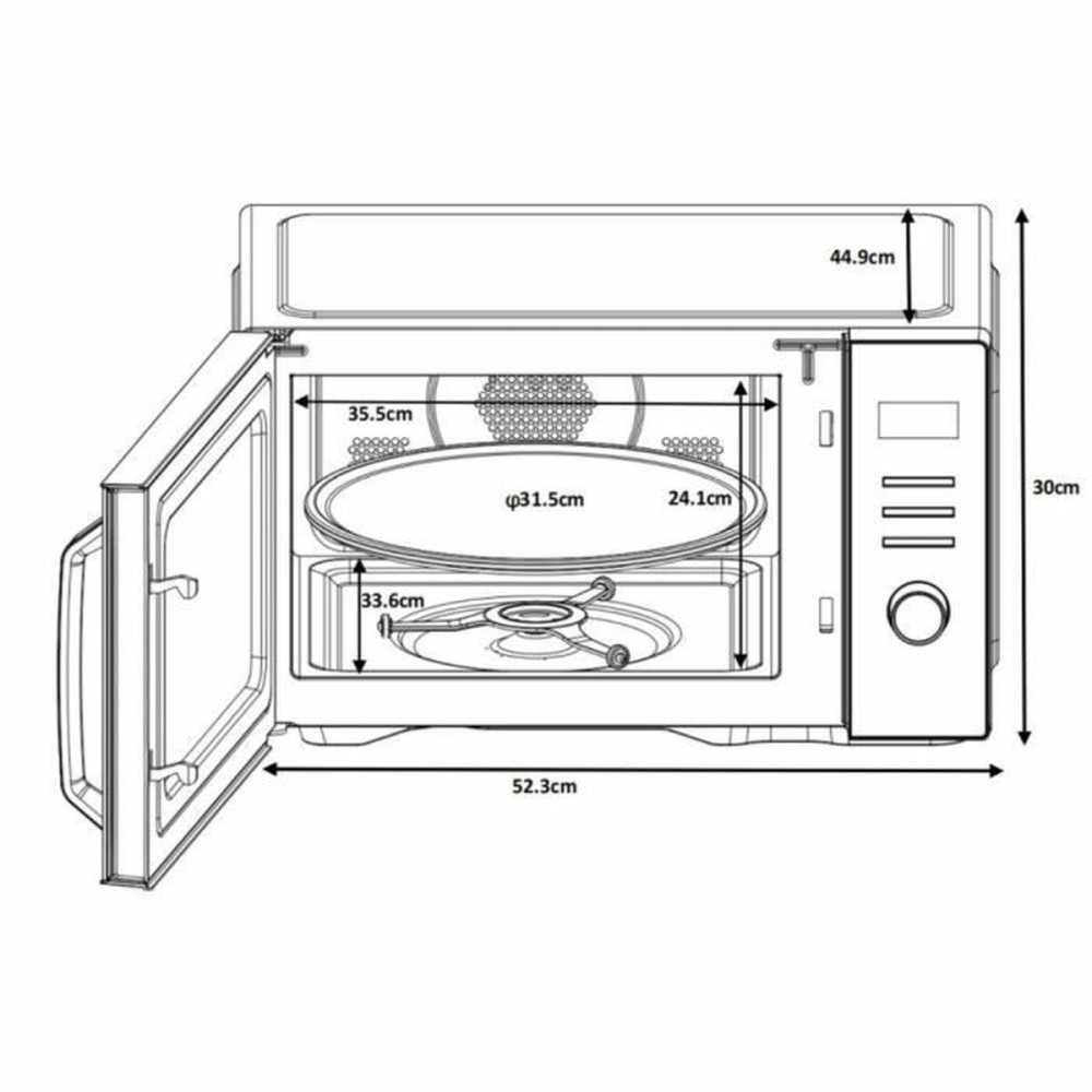 Micro-ondes Continental Edison