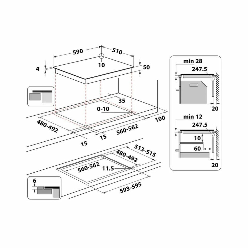 Induktionskochfeld Whirlpool Corporation