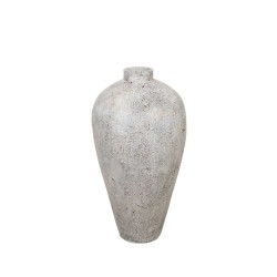 Vase de sol Alexandra House Living Beige Céramique 40 x 80 x 40 cm