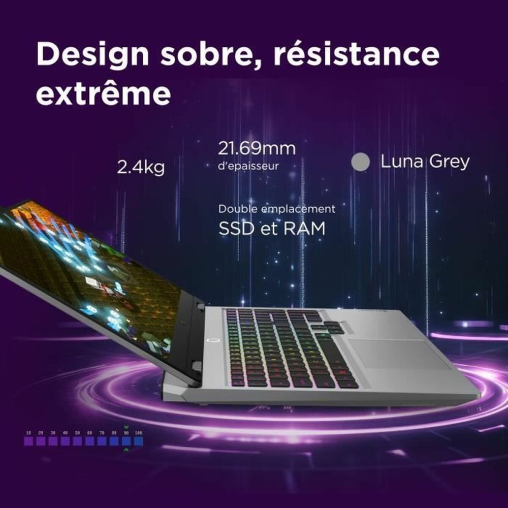 Laptop Lenovo Intel Core I5-13450HX SSD AZERTY
