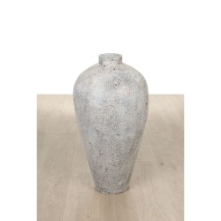 Vase de sol Alexandra House Living Beige Céramique 40 x 80 x 40 cm