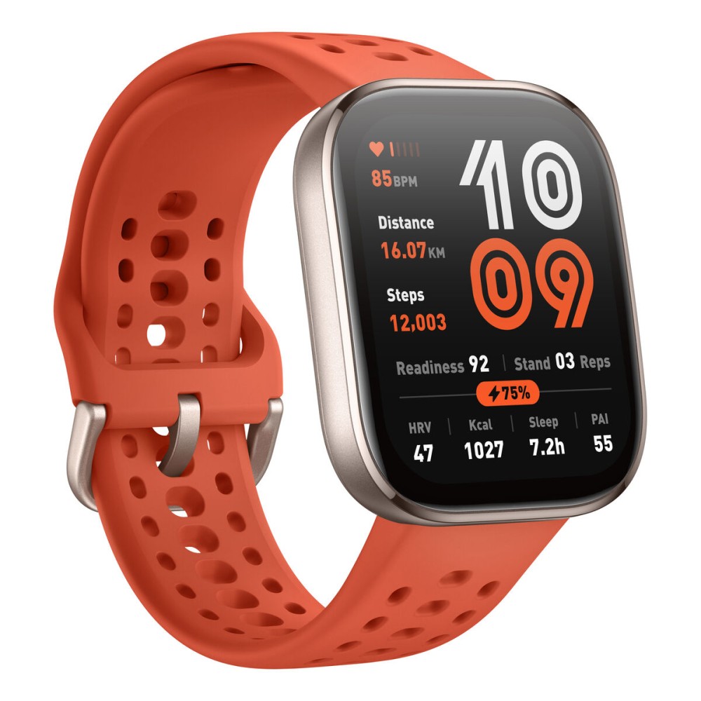 Montre intelligente Amazfit W2435EUAN Rouge Doré 1,97"