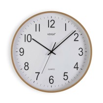Horloge Murale Versa Plastique Quartz Bois MDF 5,5 x 40,5 x 40,5 cm
