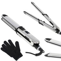 Lisseur à cheveux Adler CR 2320 Noir Argenté Acier 500 W 55 W