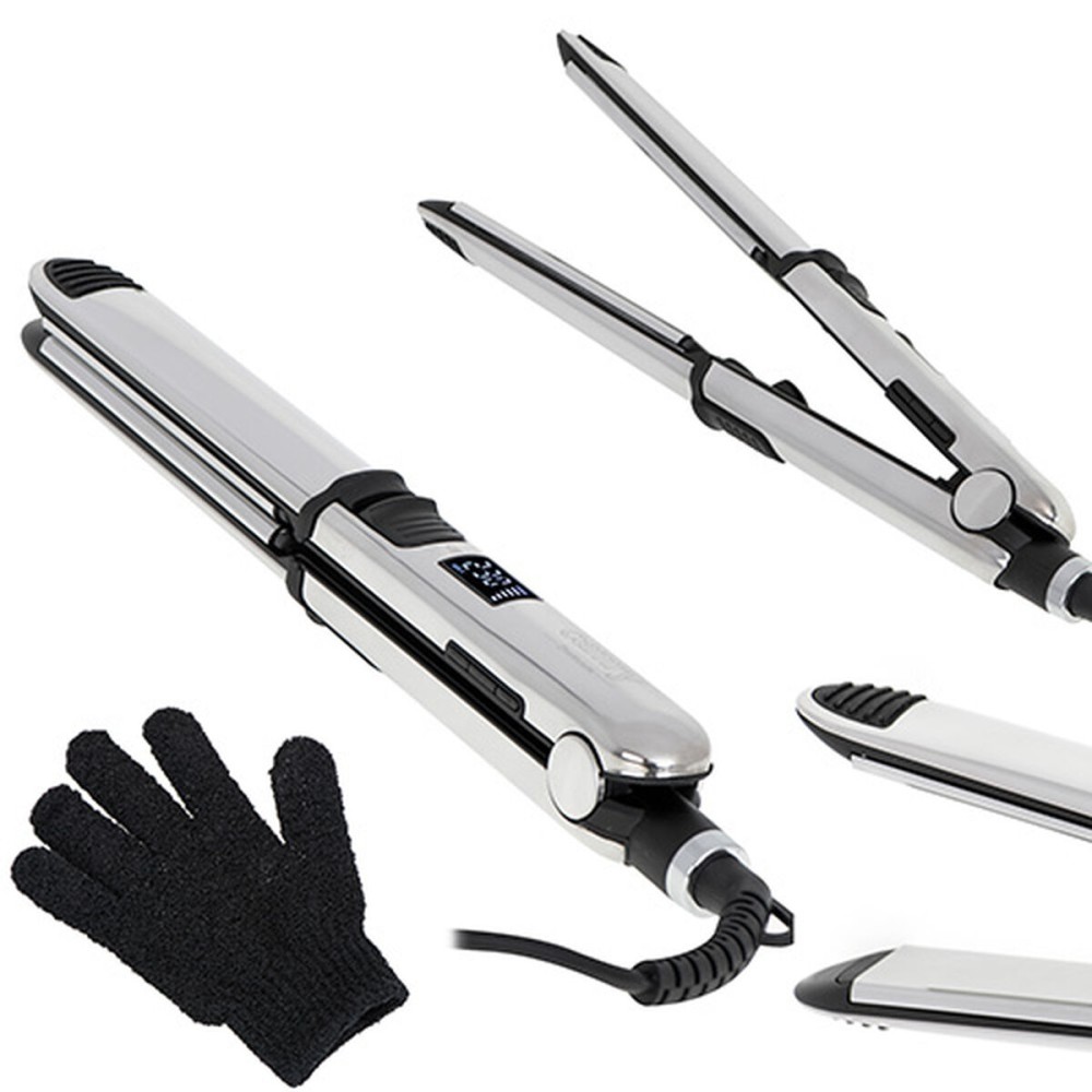 Lisseur à cheveux Adler CR 2320 Noir Argenté Acier 500 W 55 W