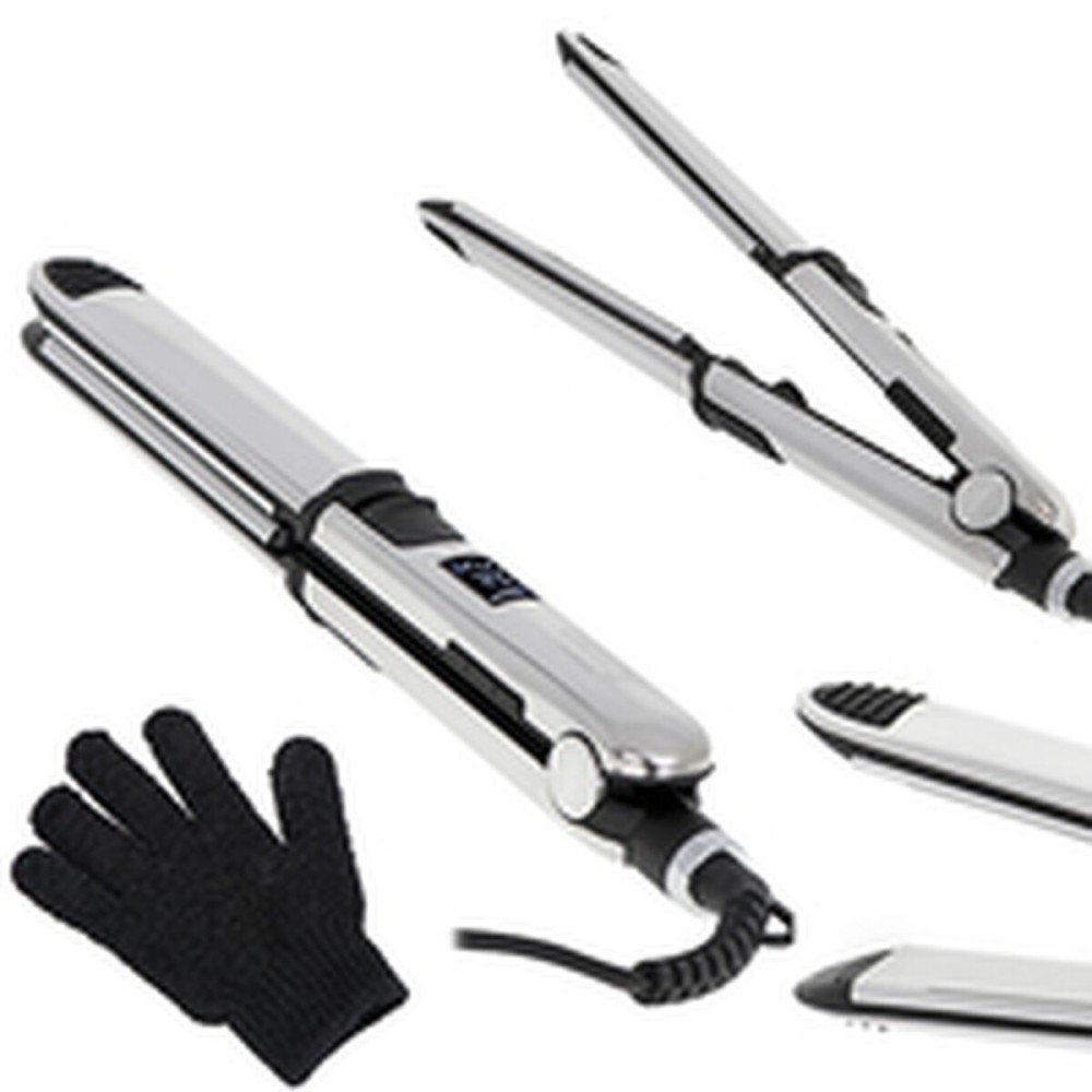 Hair Straightener Adler CR 2320 Black Silver Steel 500 W 55 W