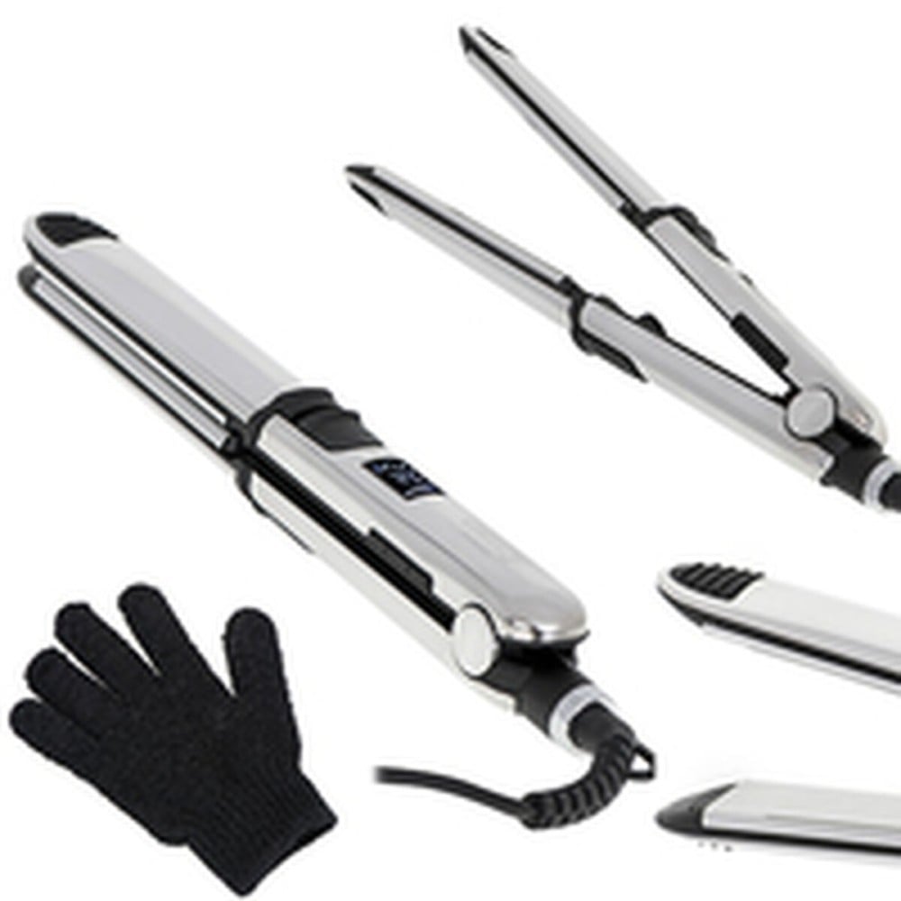 Lisseur à cheveux Adler CR 2320 Noir Argenté Acier 500 W 55 W