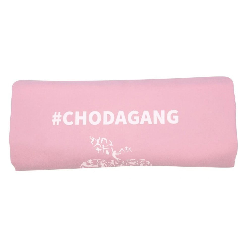 Schnell trocknendes rutschfestes Fitness-Handtuch Beactive Rosa 100 x 50 cm