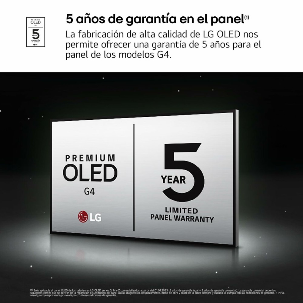 TV intelligente LG OLED83G45LW.AEU 4K Ultra HD HDR OLED