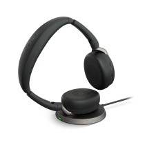 Casques Bluetooth avec Microphone Jabra Evolve2 65 Flex Noir