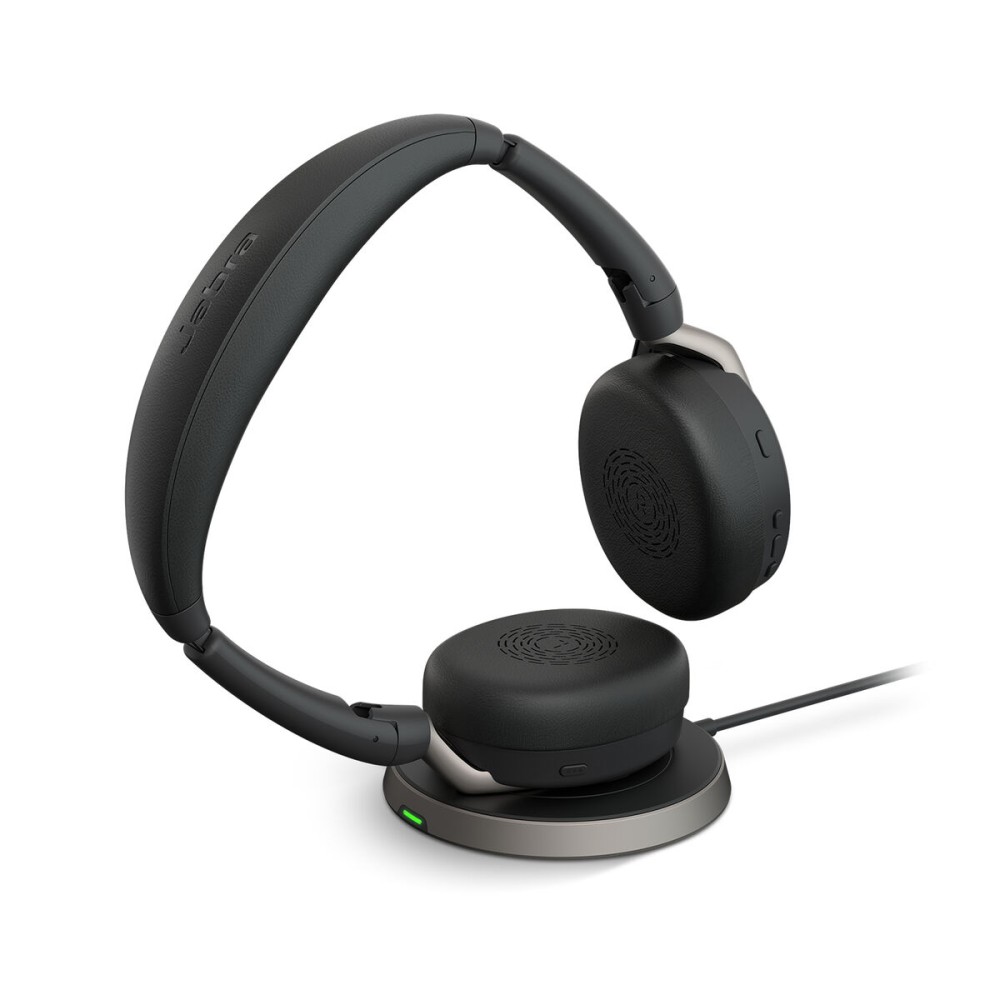 Casques Bluetooth avec Microphone Jabra Evolve2 65 Flex Noir