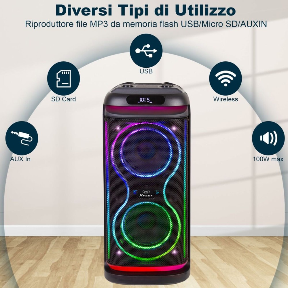 Haut-parleur portable Trevi Trevi XF 650 KB