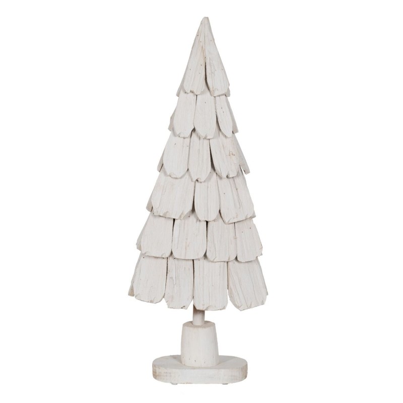 Christmas Tree White Paolownia wood Tree 38 x 20 x 100 cm