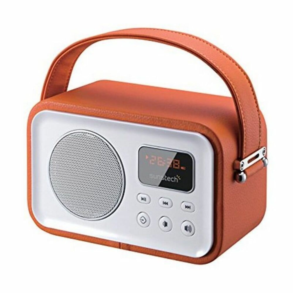 Tragbares Bluetooth-Radio Sunstech RPBT450OR Orange