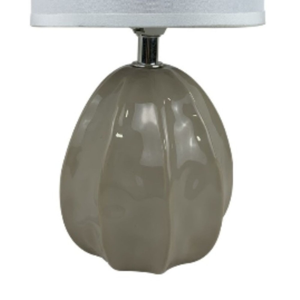 Lampe de bureau Versa Mery 25 W Beige Céramique 14 x 27 x 11 cm