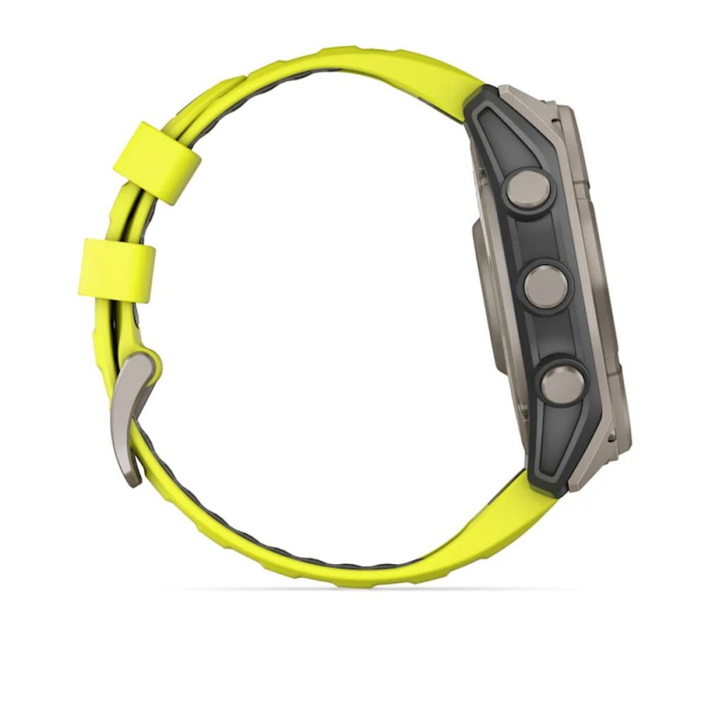 Montre intelligente GARMIN 010-02907-21 Jaune Graphite Titane 1,4" 51 mm Ø 50 mm