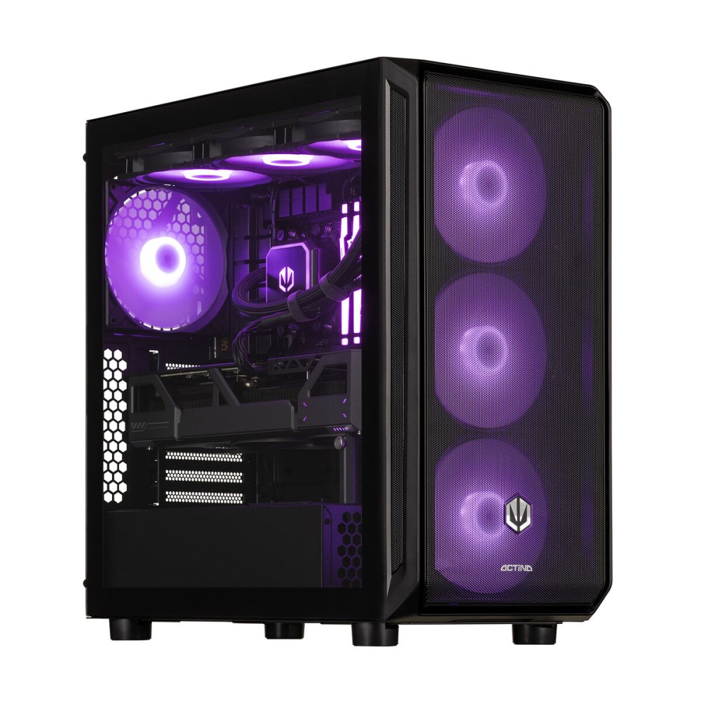 PC de bureau Actina KOMACNGIP0411 AMD Ryzen 7 7800X3D 32 GB RAM 2 TB SSD RADEON RX 9070 XT
