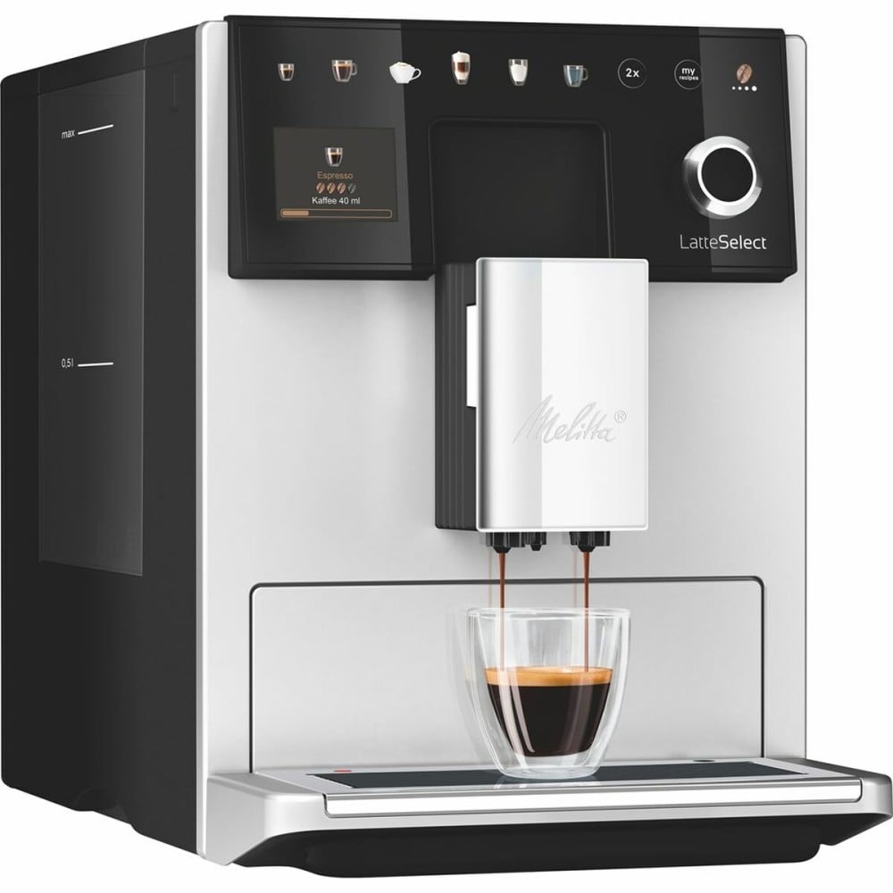 Superautomatische Kaffeemaschine Melitta F630-212 Silberfarben 1400 W 1,8 L 135 g 15 bar