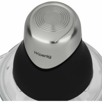 Hachoir Hkoenig LEO8 Noir Chrome verre Acier inoxydable 1 L