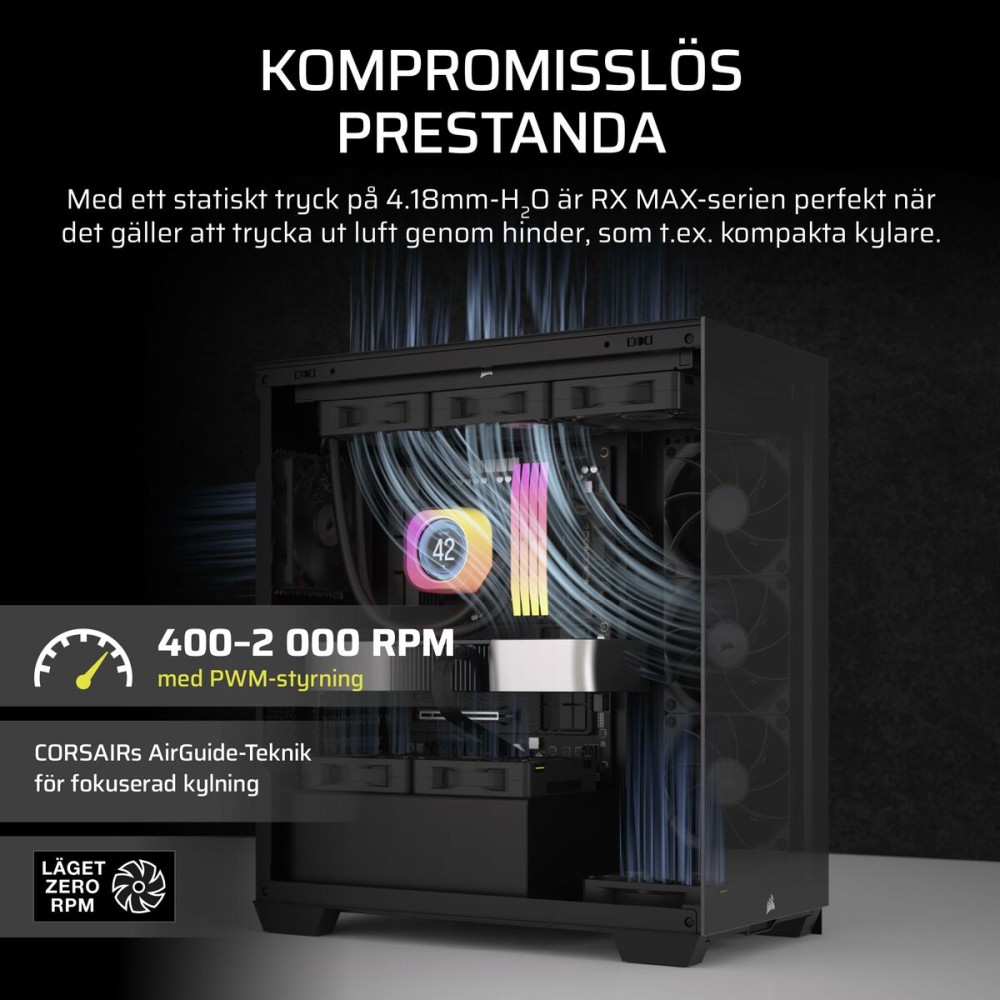 Support de refroidissement pour ordinateur portable Corsair