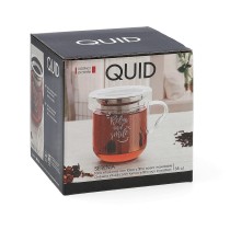 Filtertasse für Teeaufgüsse Quid Serenia Durchsichtig 350 ml (3 Stücke)