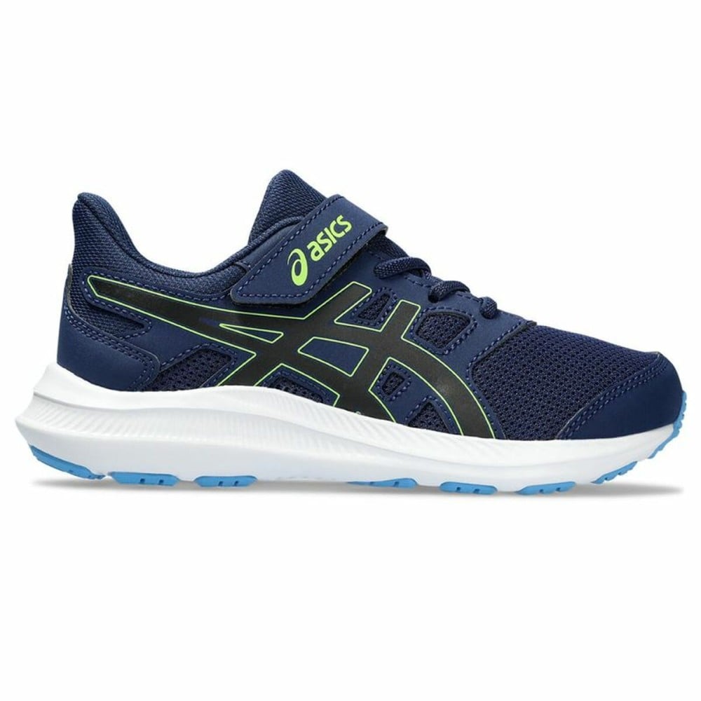 Running Shoes for Kids Asics Jolt 4 Ps Blue Black