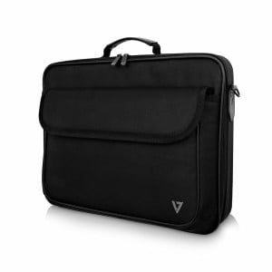 Laptoptasche V7 LTLOCK Schwarz 16,1"