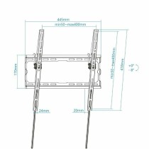 Écran TooQ LP1071T-B 32"-70" 45 kg
