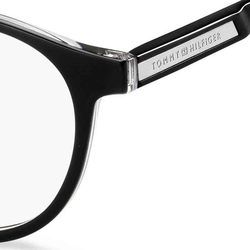 Monture de Lunettes Homme Tommy Hilfiger TH-1703-7C5 Noir Ø 49 mm