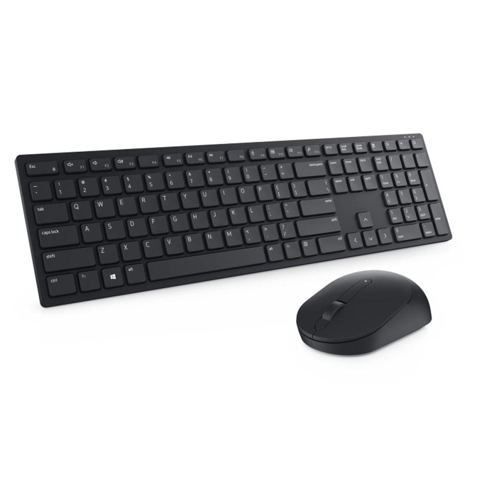 Keyboard and Mouse Dell KM5221W Black Spanish Qwerty