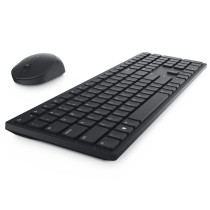 Keyboard and Mouse Dell KM5221W Black Spanish Qwerty