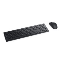 Keyboard and Mouse Dell KM5221W Black Spanish Qwerty