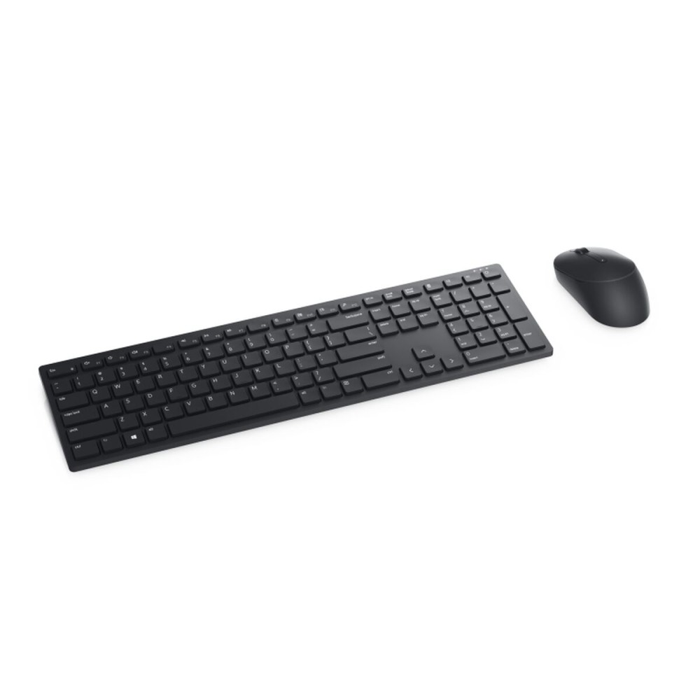 clavier et souris Dell KM5221W Noir Espagnol Qwerty