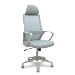 Bürostuhl mit Kopfstütze Foröl 053PGRN Grau